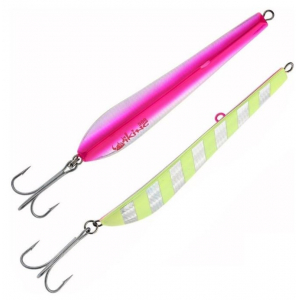 Пилькер Viking Jig светящийся 300гр (04 Silver Pink)