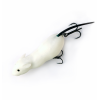 Мышь красноярская белая/светонакопительная №3 9.5см 27гр