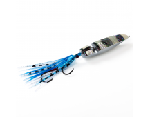 Блесна Hots BigFin 80гр цв.UV.RGB Zebra