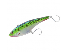 Воблер Nomad Design Madmacs 200 High Speed Sinking 320гр цв.Silver Green Mackerel